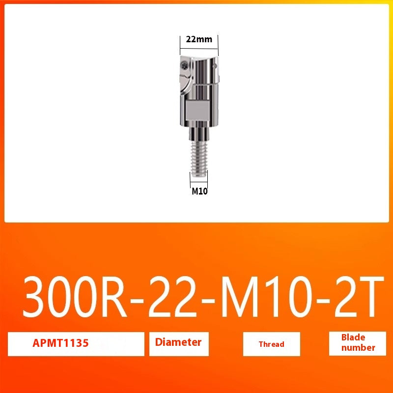 1157-Anti-vibration locking type milling cutter head threading cutter head interchangeable cutter head specification flush locking cutter head 1135/1604 Shandong Denso Pricision Tools Co.,Ltd.